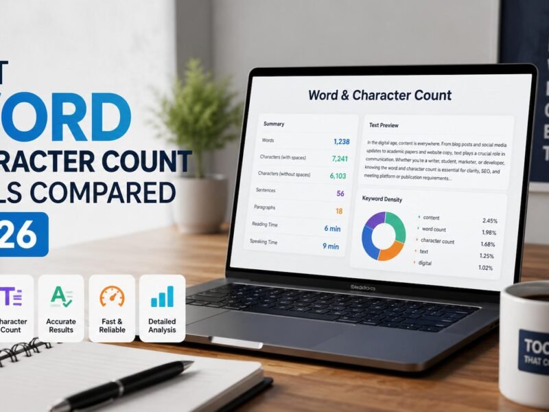 Best Word Character Count Tools Compared 2026