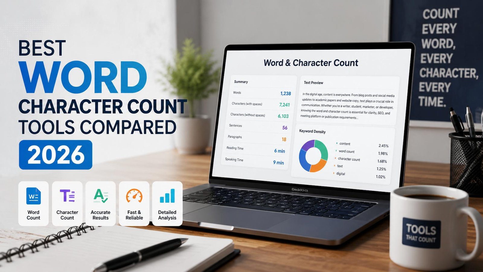 Best Word Character Count Tools Compared 2026