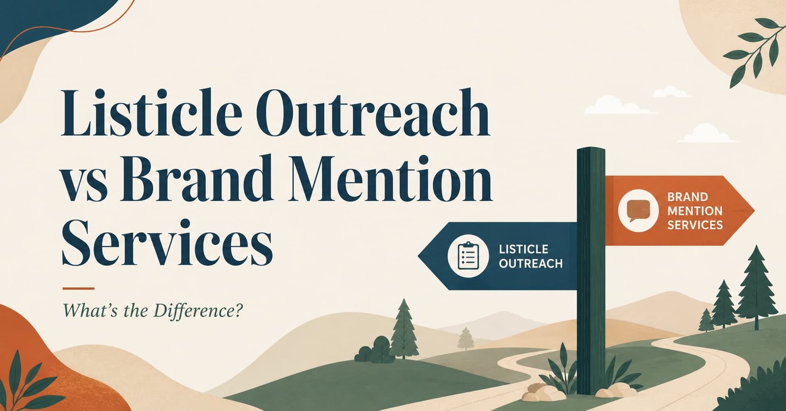 Listicle outreach vs brand mention services: Link building tactics compared to AI-powered brand visibility and entity authority in SEO